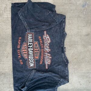 Harley-Davidson Black Graphic T-Shirt